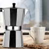 Italian Type Coffee Maker Aluminum Mocha Espresso Percolator Pot Coffee Maker Moka Pot Espresso Shot Maker Espresso Machine